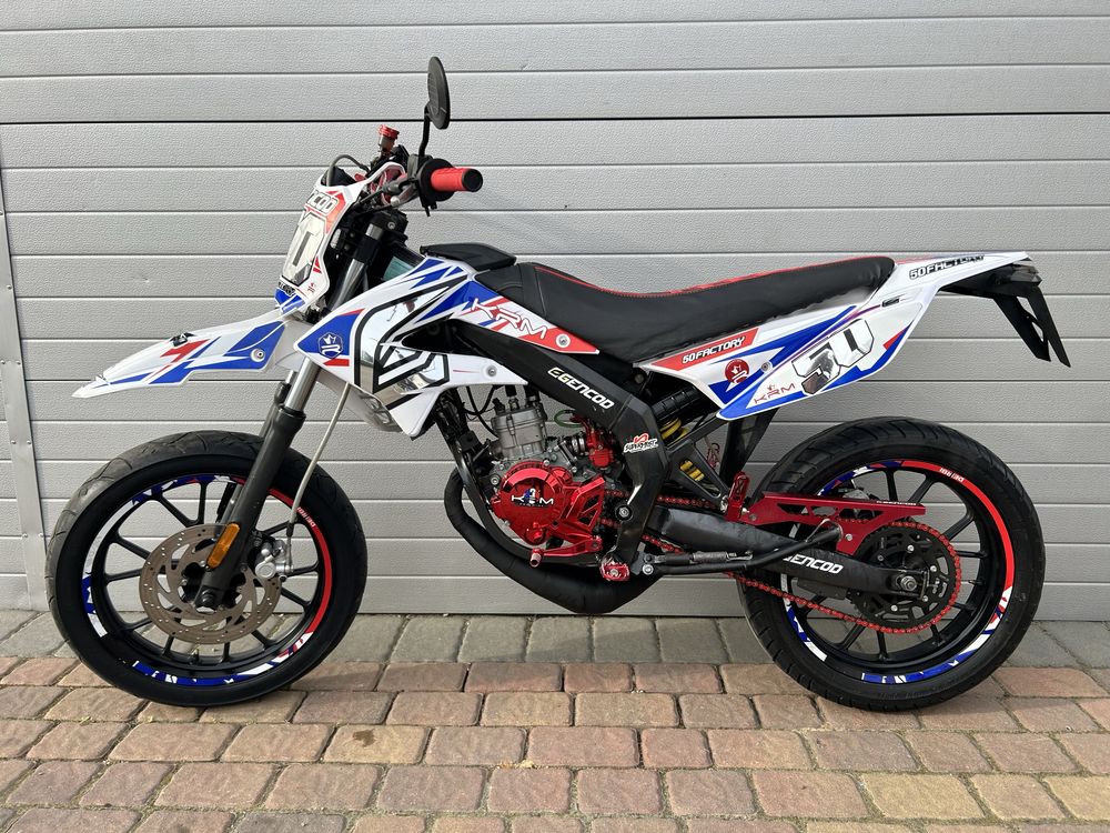 Derbi Senda 50 XTREME 2012r Gilera smt MOST