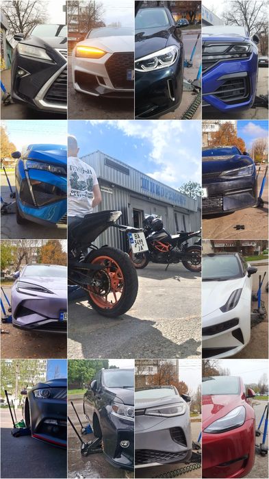 Шиномонтаж, ремонт дисків, вулканізація,нарізка протектора,шиповка шин