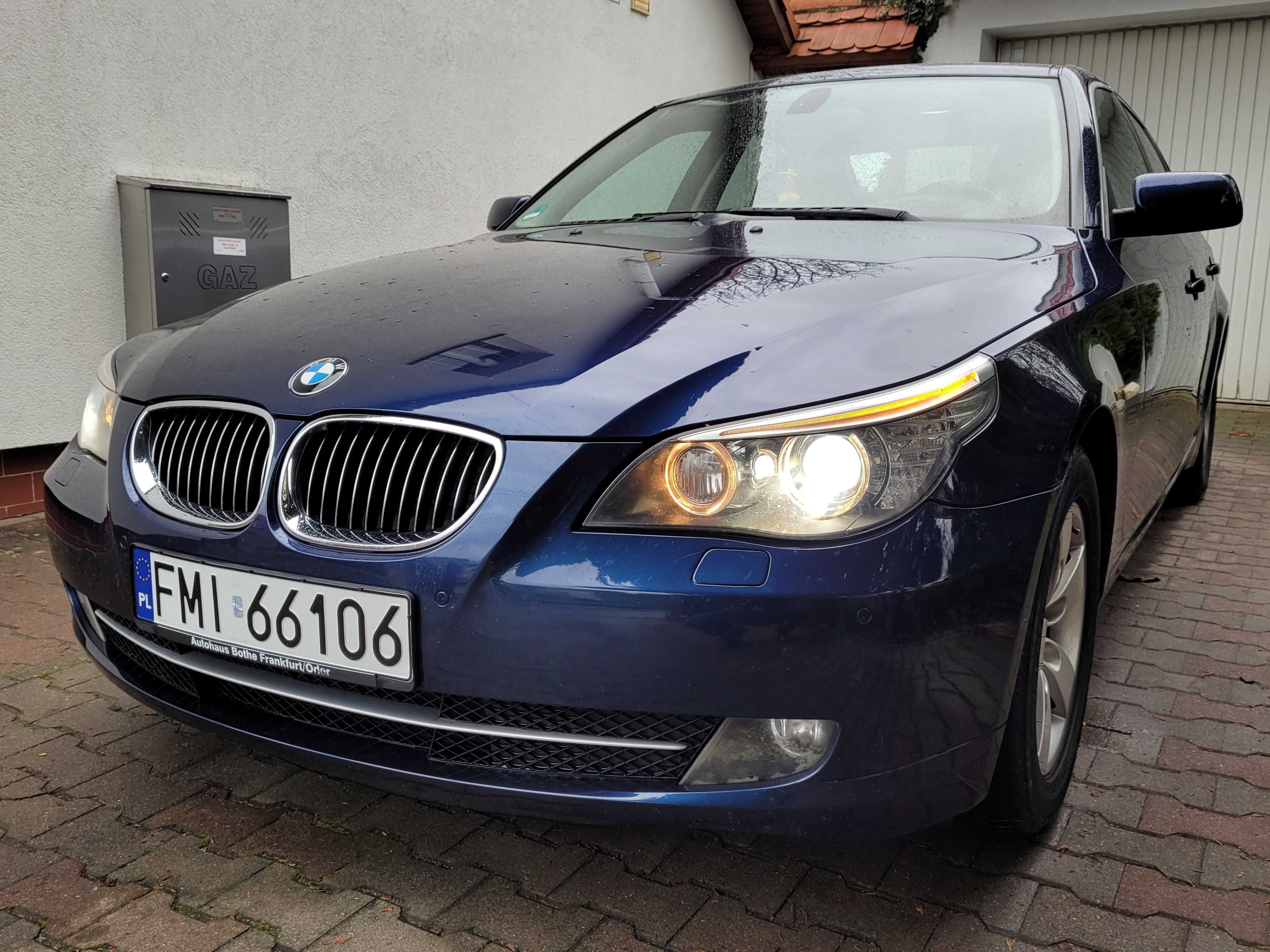 BMW 5 E60 2.5 Benzyna 190 KM Lift Zarejestrowany BI-Xenon Navi Alu TOP
