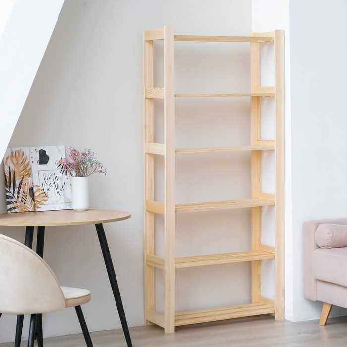 Деревянный стеллаж Єтажерка Стелаж дерев'яний  Поличка з дерева