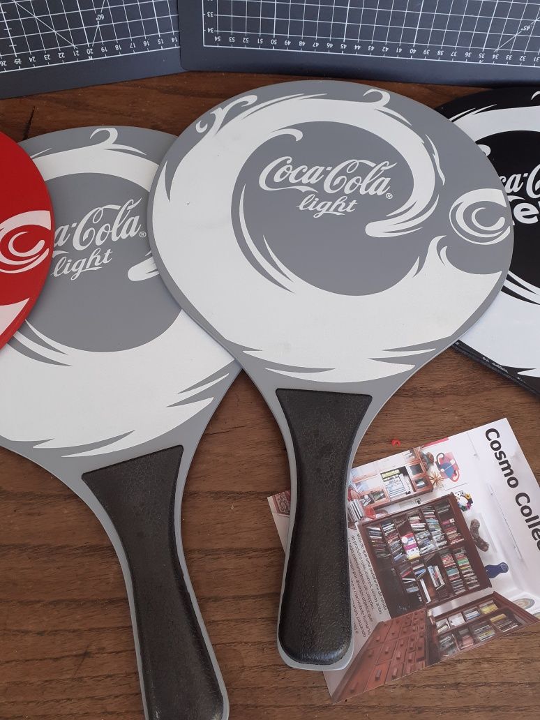 Raquetes de coleção, Coca-Cola Light, zero e normal