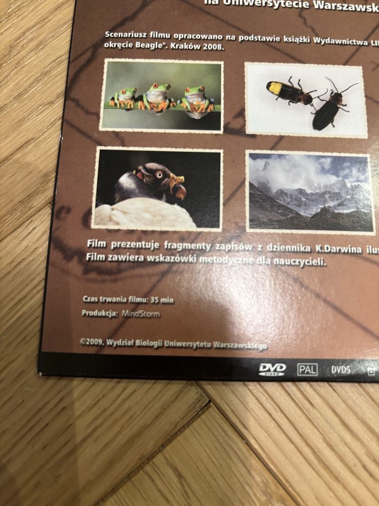 Film Dvd Fascynacja przyrodą Karola Darwina dziennik z podróży