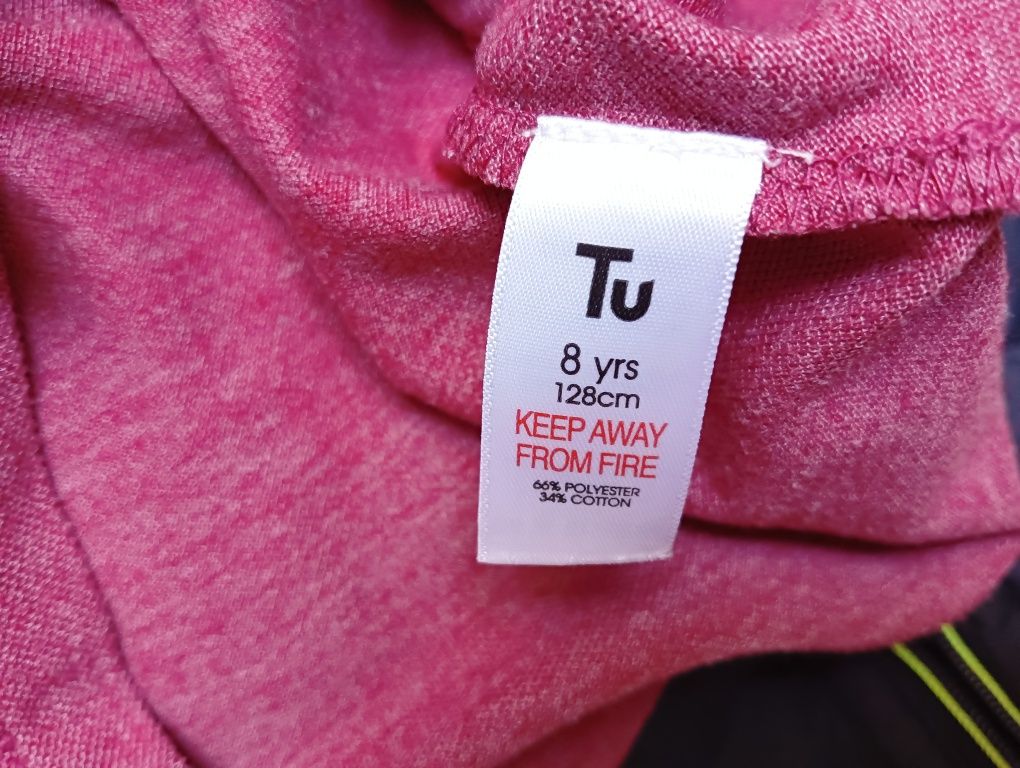 Koszulka t-shirt bluzka polo z kołnierzykiem na 8 lat