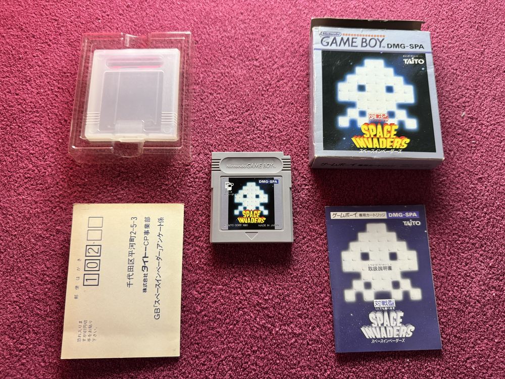 Space Invaders SPA Game Boy Classic CIB, j. angielski Oryginalna gra