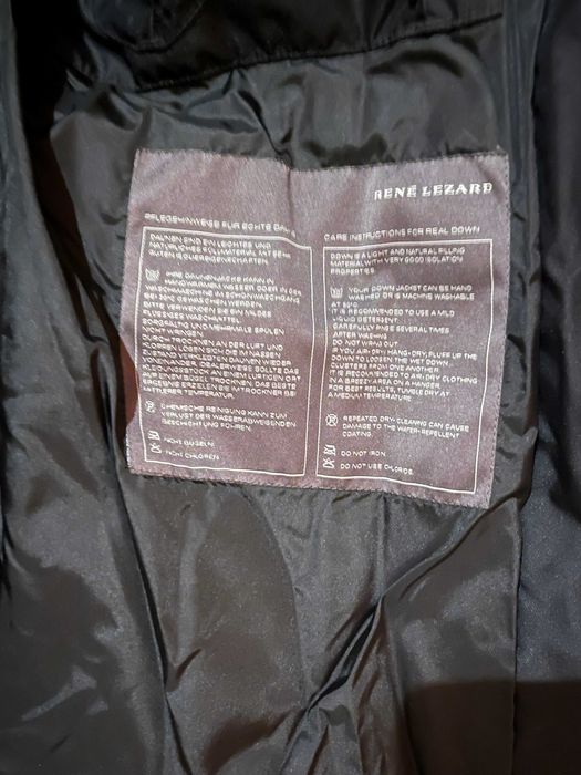 Чоловіча зимова куртка парка RENE LEZARD.