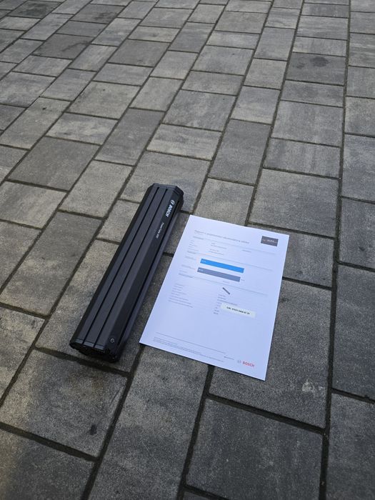 Bateria Akumulator BOSCH POWERTUBE 500Wh pionowa 105 cykli 97% sprawno