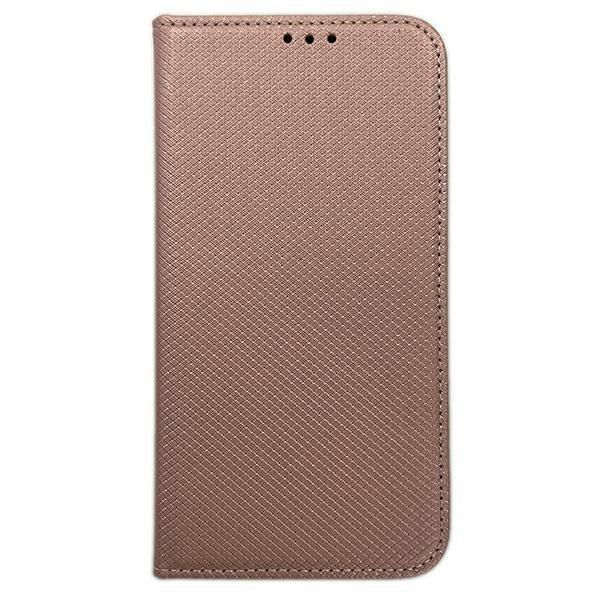 Etui Smart Magnet Book Samsung S24 Ultra S928 Różowo Złoty/Rose Gold