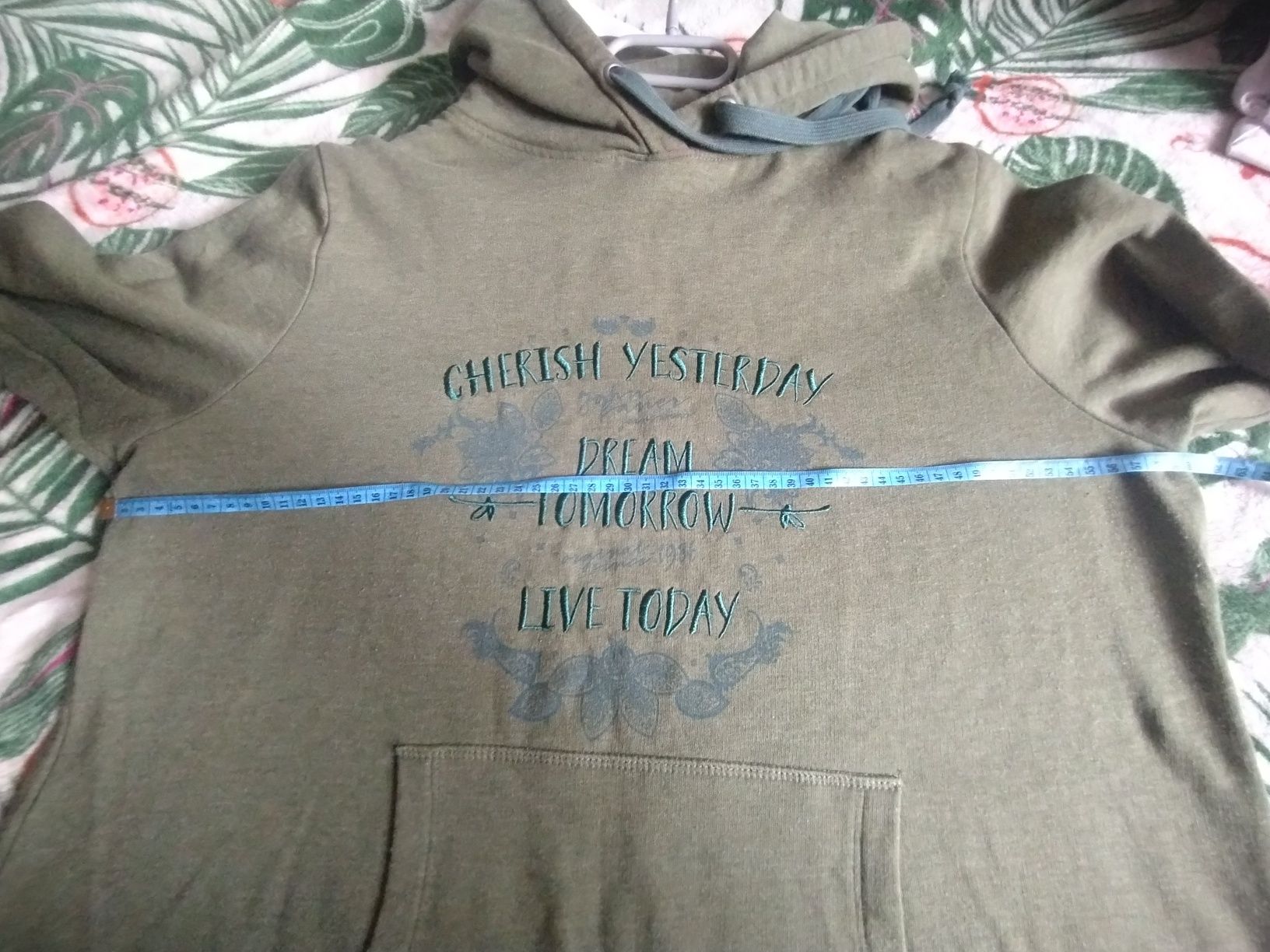 Bluza z kapturem oversize L