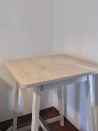 Mesa alta madeira clara