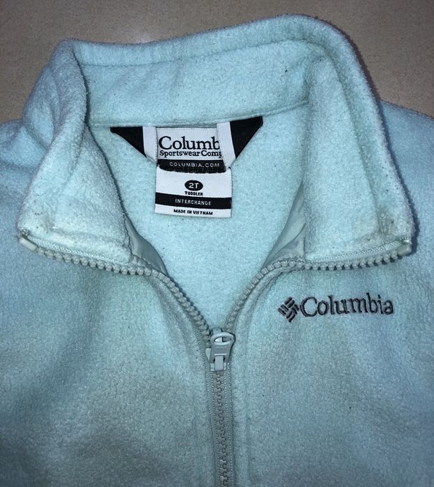 Kurtka wiatrówka + polar Columbia