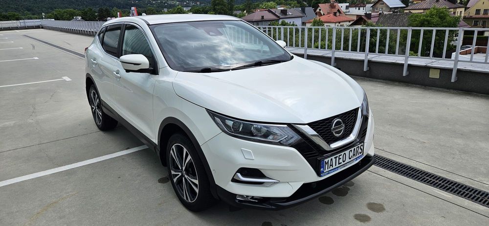 Nissan Qashqai Benzyna Klima Kamery Park Assist Biała Perła IX Mokka RAV Vitara Stoni