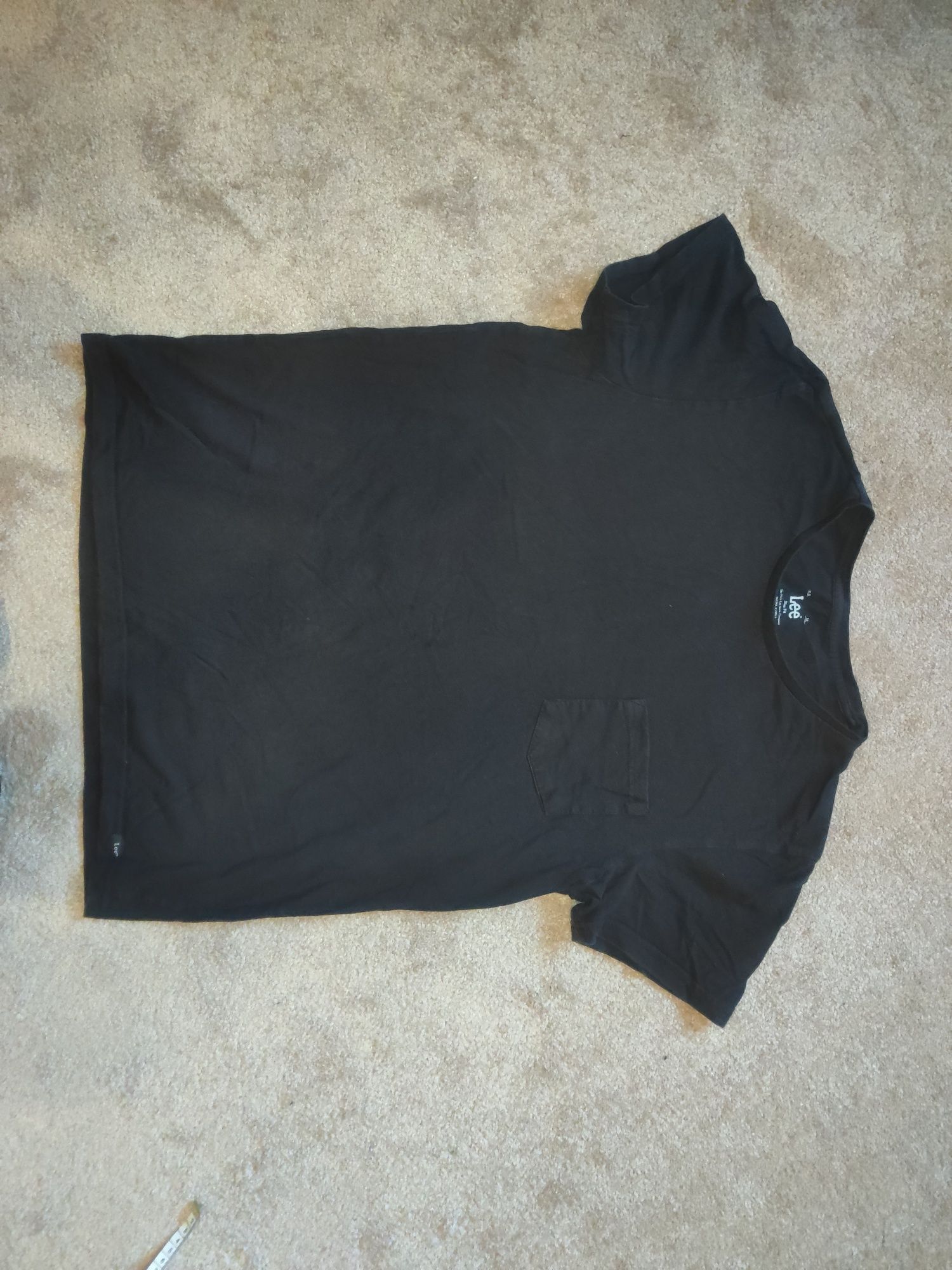 Lee czarny męski t-shirt r. XL