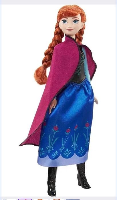 Лялька Ганна Холодне серце Disney Frozen Anna Fashion Doll