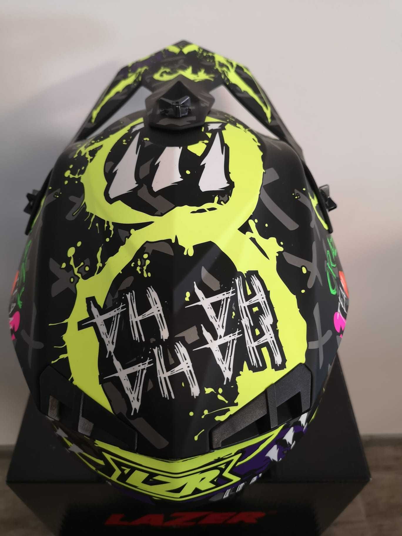 Kask LAZER OR3 Crazy  r. M   Black- Multi- Matt
