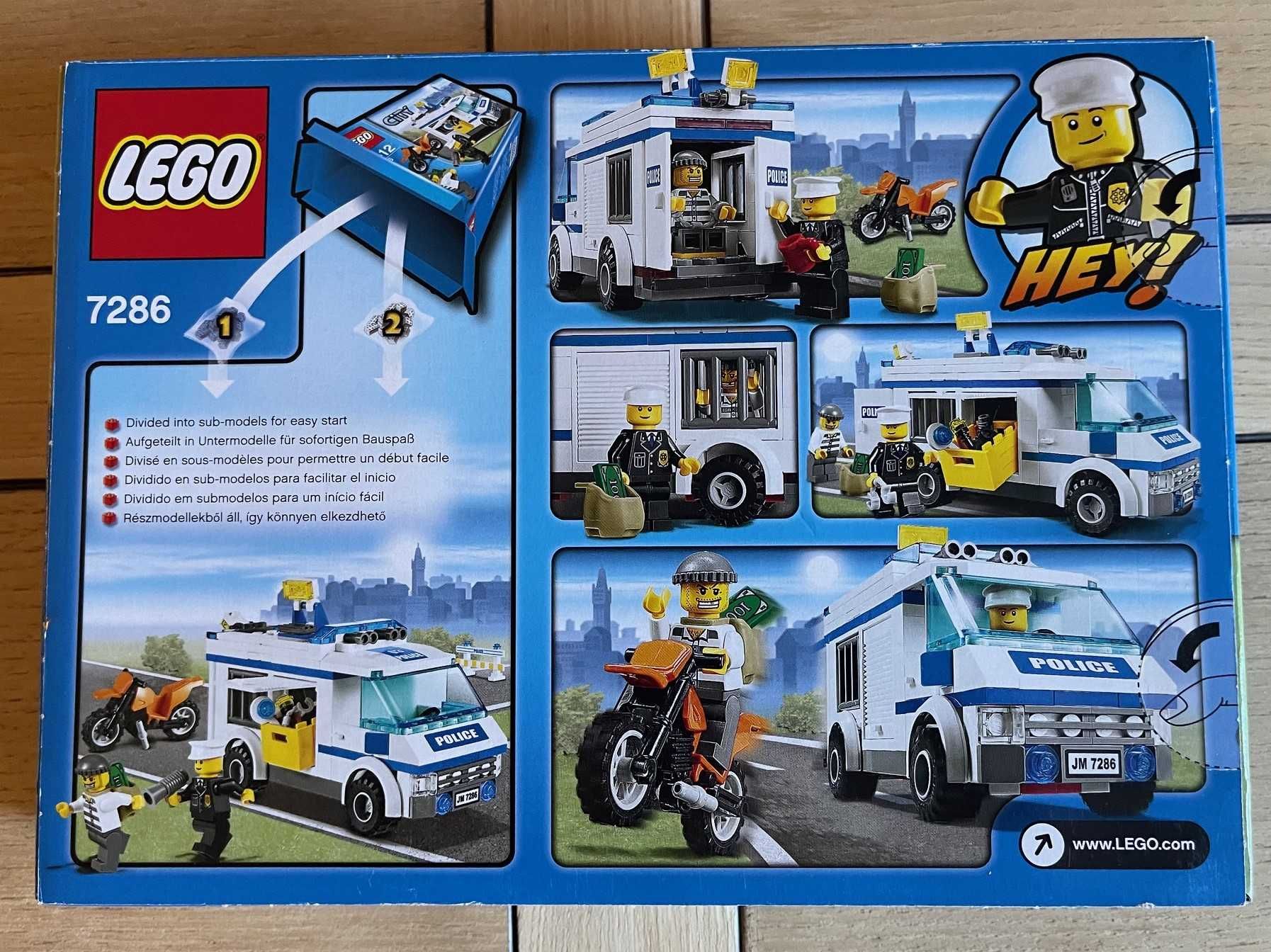 LEGO 7286 - Transporte de Prisioneiros NOVO