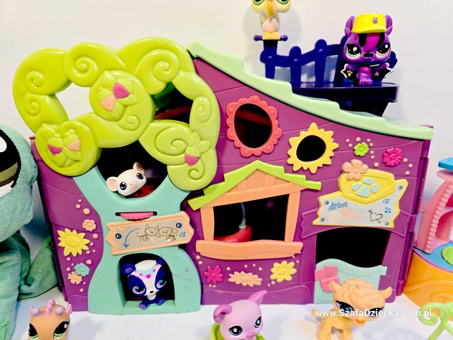 Littlest Pet Shop - Domek dla LPS + Figurki Lps