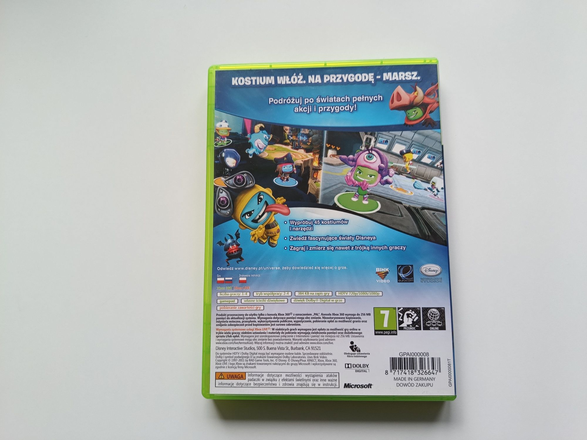 Gra Xbox 360 Disney Universe (-Polska wersja dubbing-)