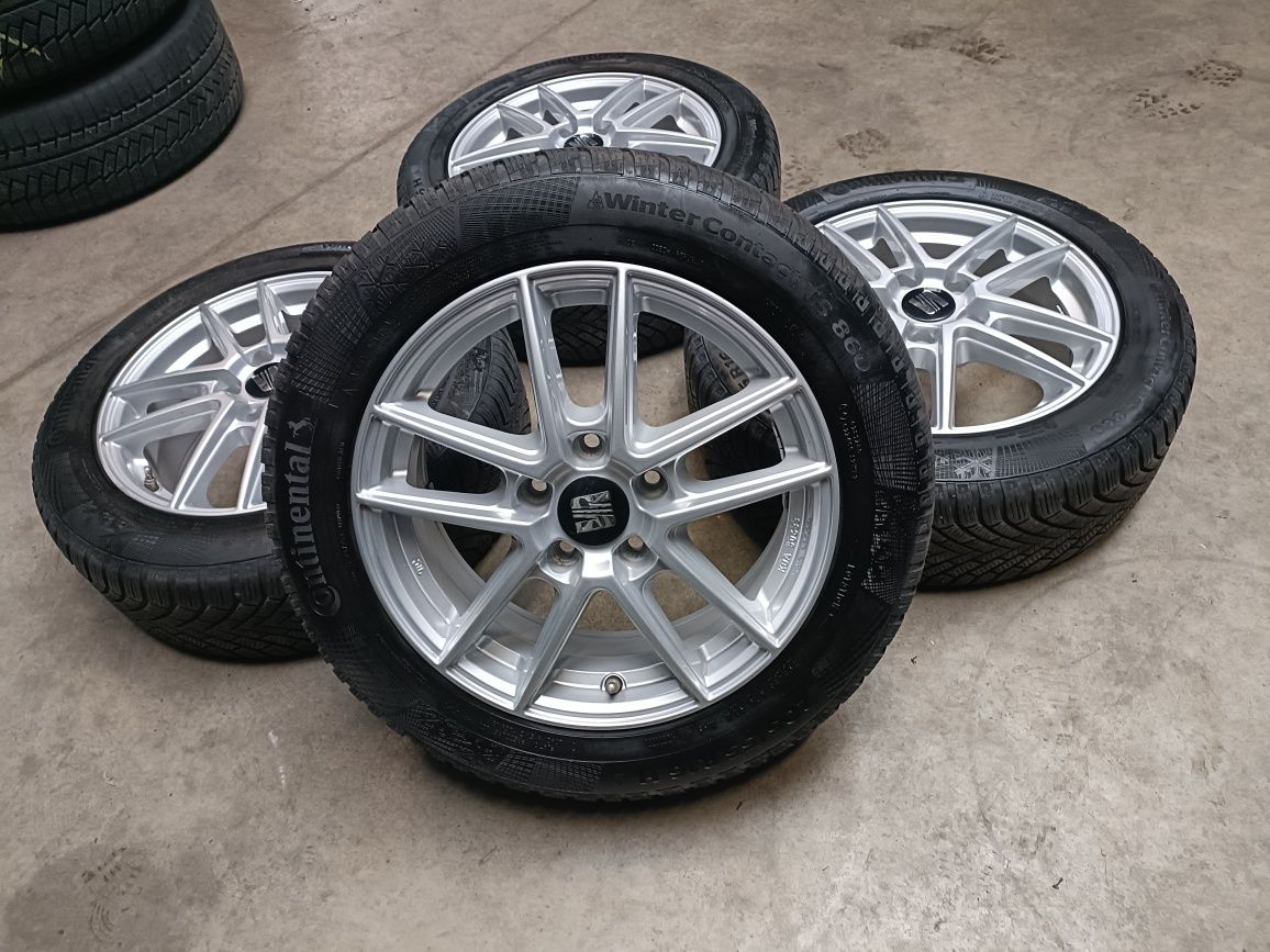Kola zimowe Alufelgi Seat 16 cali 5x112 Leon Altea Toledo, Audi A3