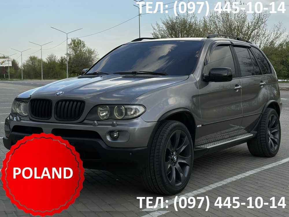 Расширители арок BMW X5 E53 1999-2006 / накладки на арки БМВ Х5 Е53