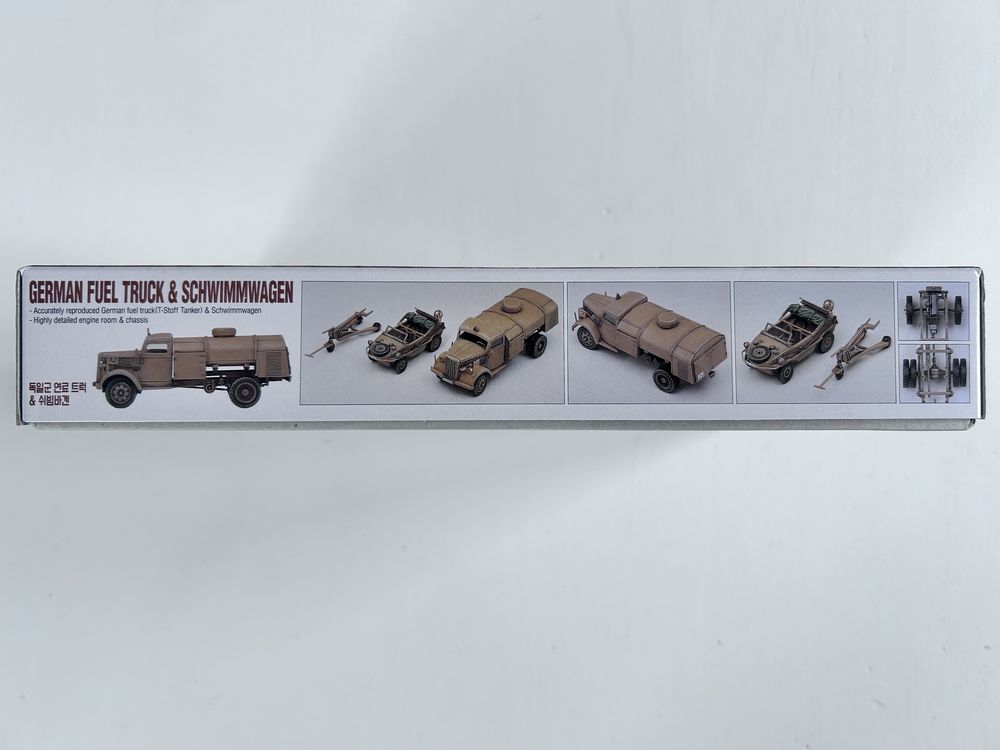 Academy 13401 German fuel truck & schwimmwagen model 1/72