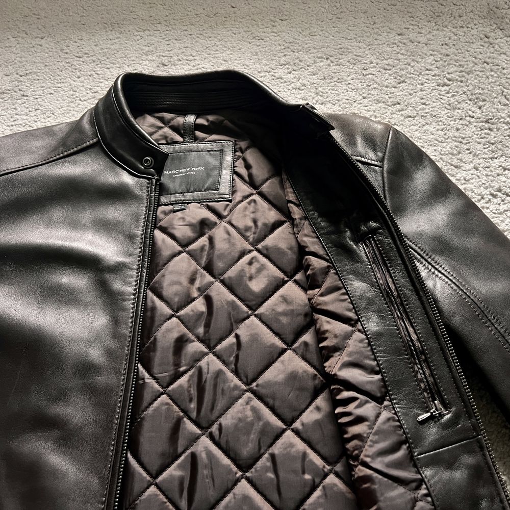 Чоловіча шкіряна куртка Marc New York