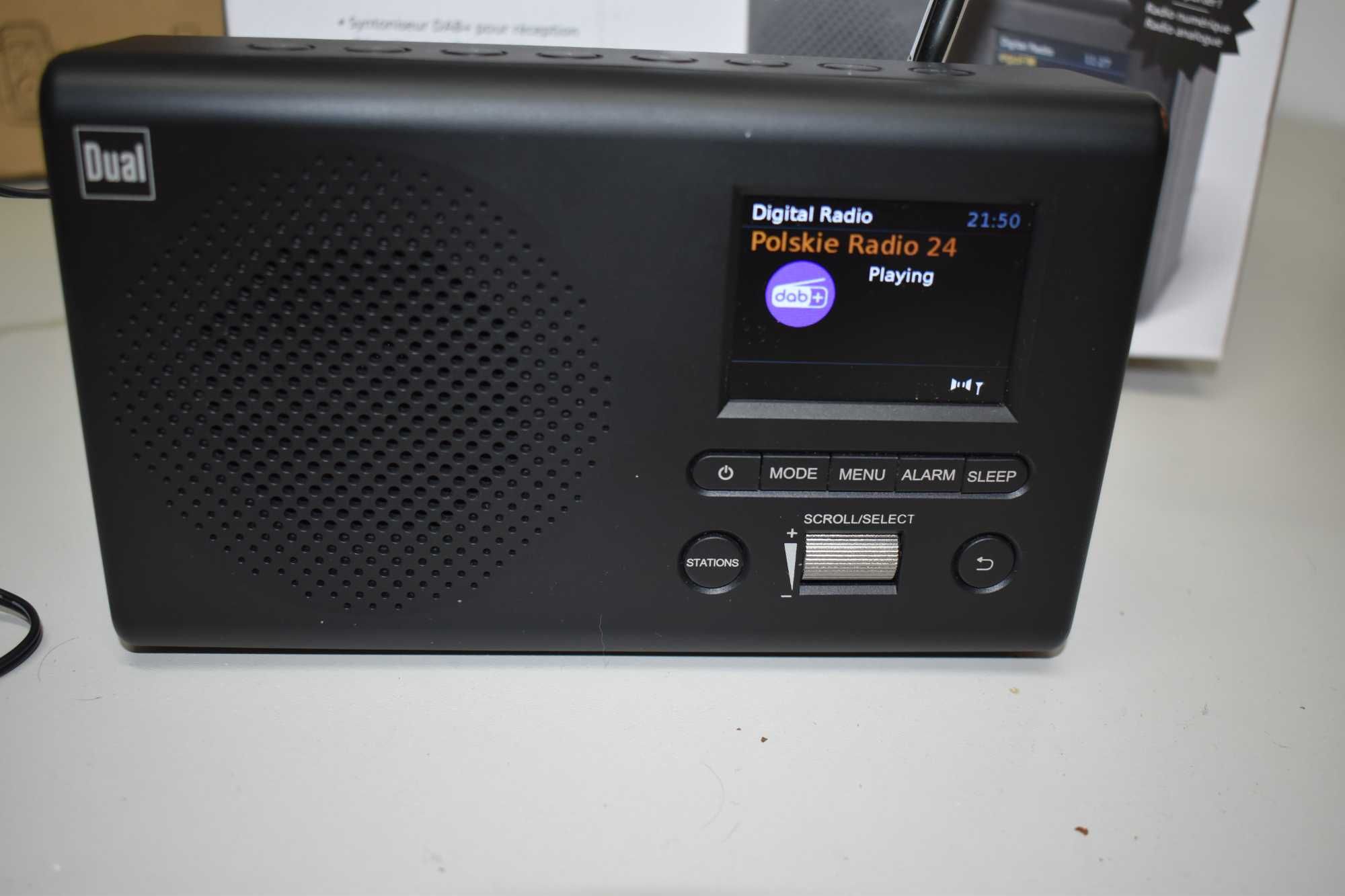 Radio DAB+, FM Dual MCR 4 do sieci lub baterie Gwarancja 12 m-cy