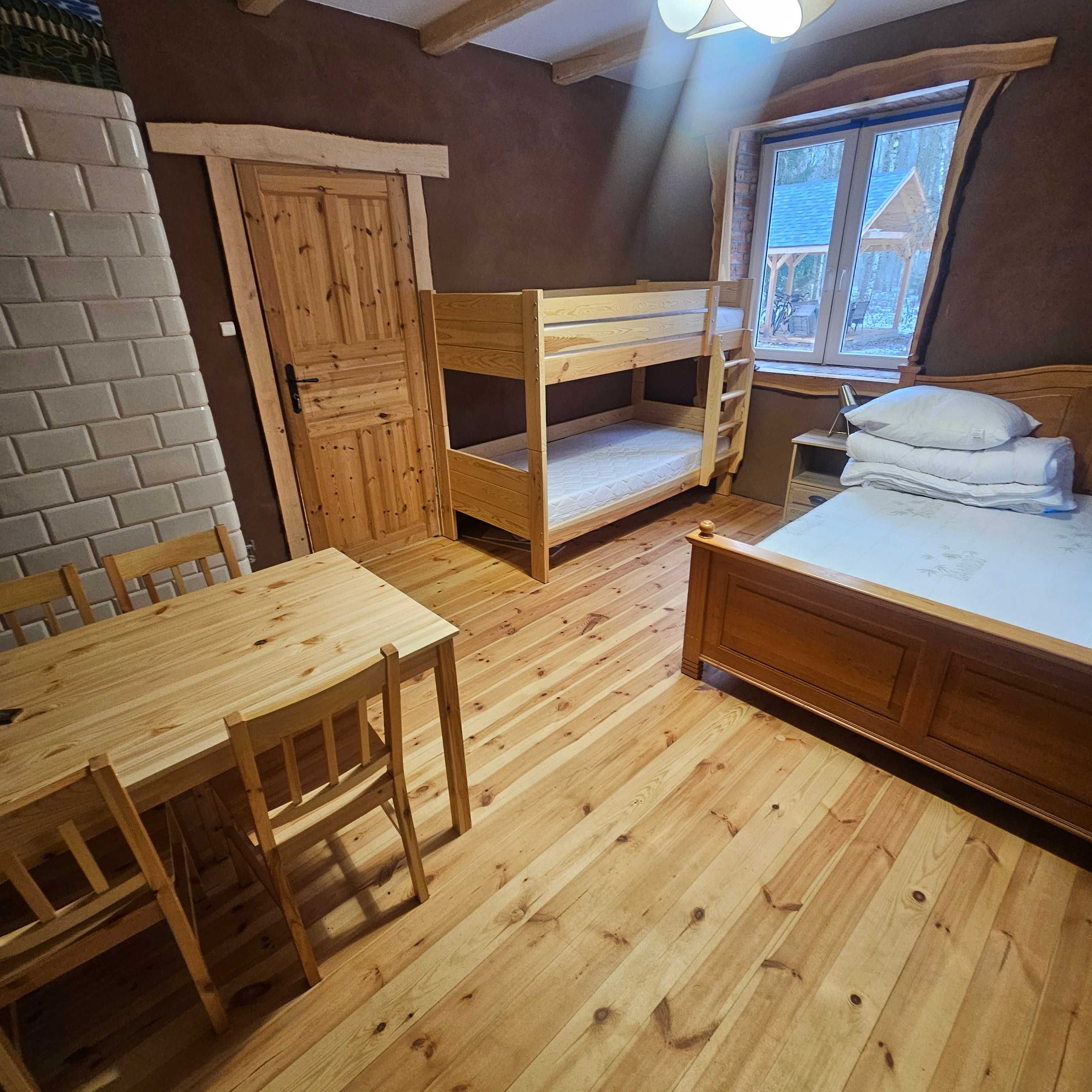 Dom w podlaskiej głuszy z sauną i jacuzzi