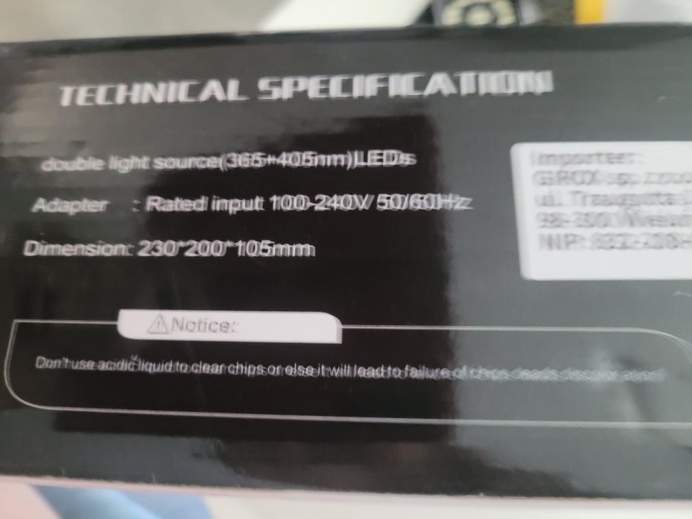 Lampa profesjonalna do paznokci  Sun X 7 MaxX7