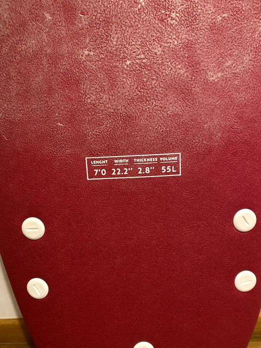 Prancha Surf 7'0 + Quilhas + Capa