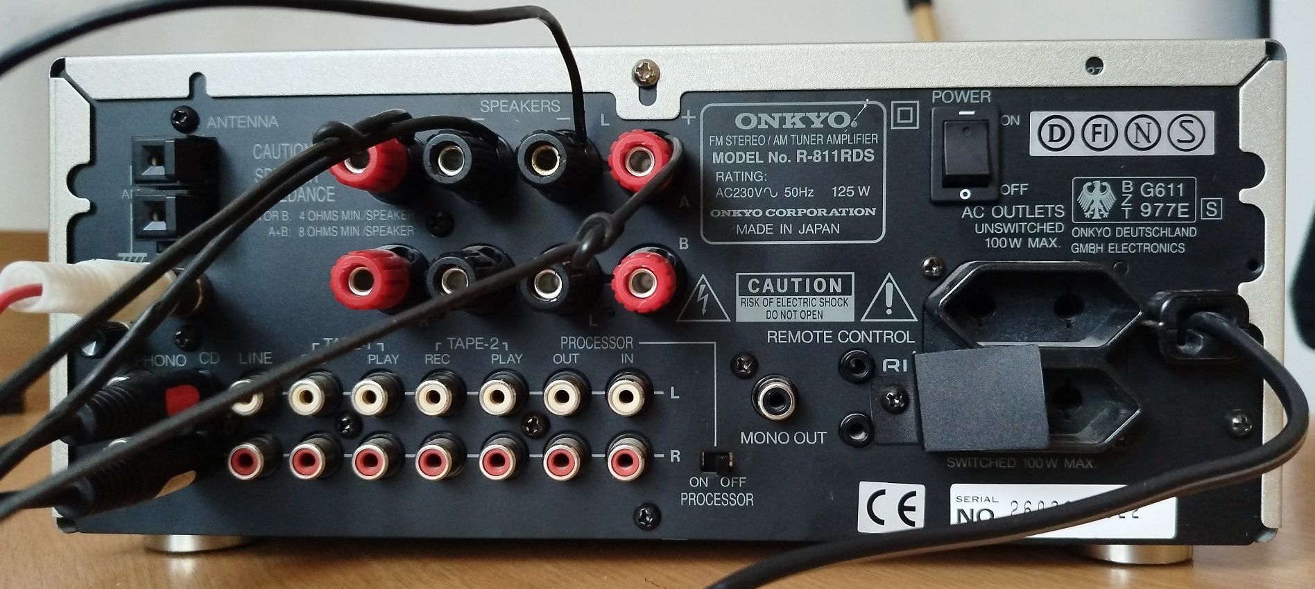 Onkyo r811 z denon sc-m40