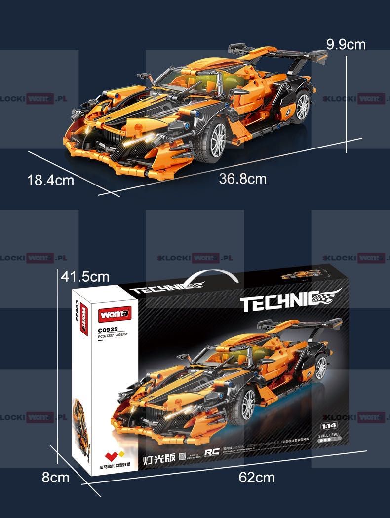 Klocki WOMA Technic Typu Apollo EVO