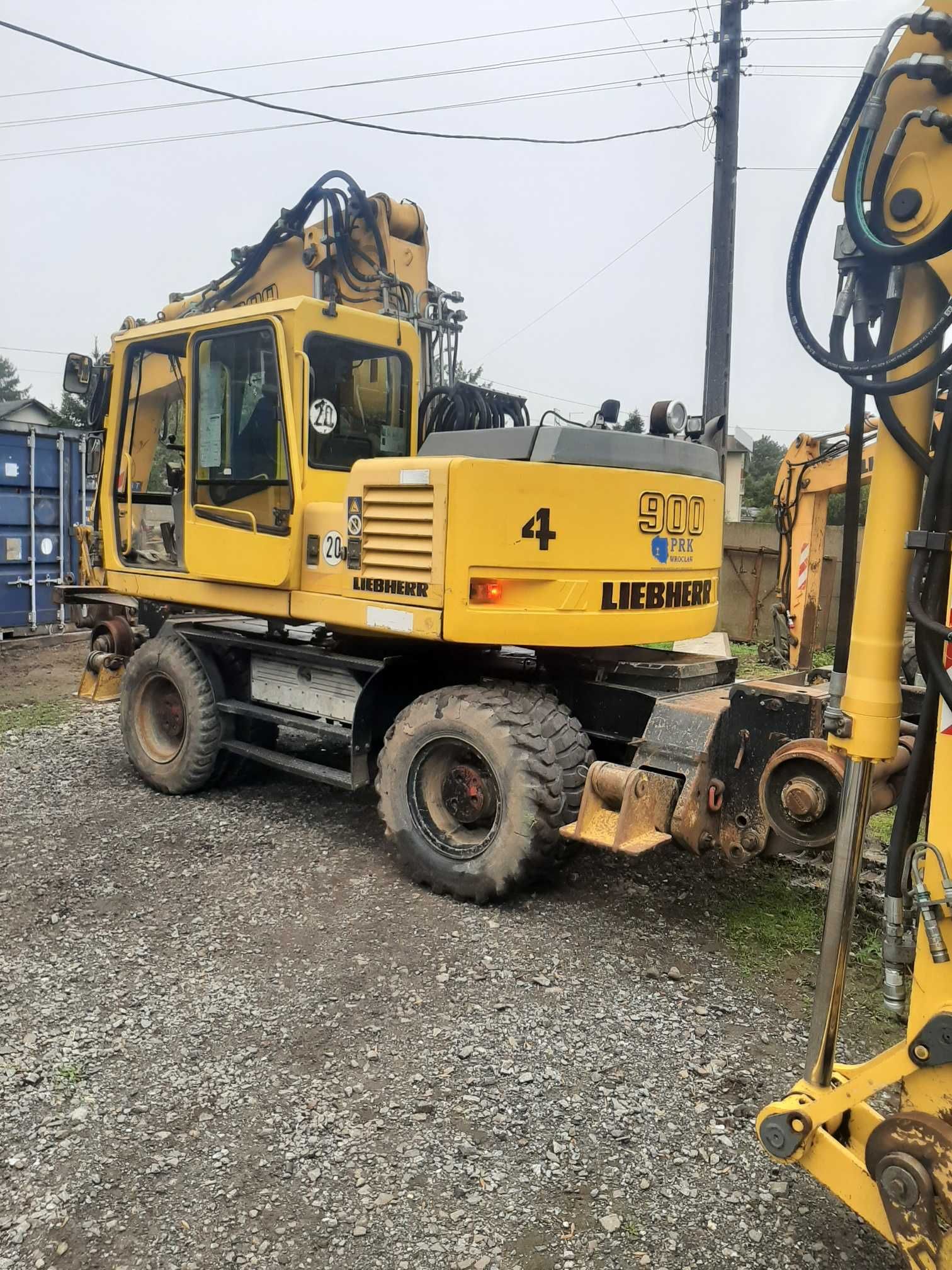 koparka dwudrogowa Liebherr A 900C ZW