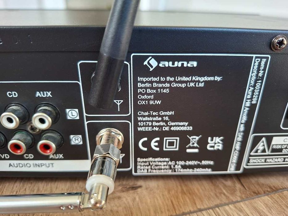 Amplituner Auna AMP-CD608 DAB