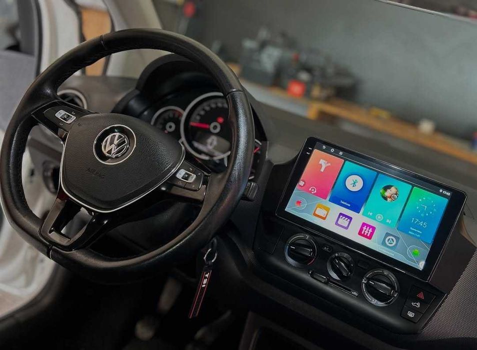 Rádio 1DIN • VW Up • SEAT Mii • SKODA Citigo • Android (2DIN) GPS