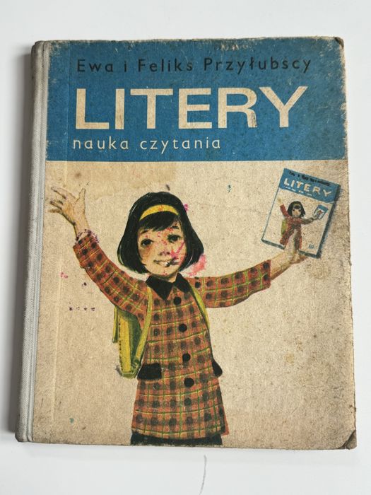 Litery nauka czytania Przyłubscy 1982 IV