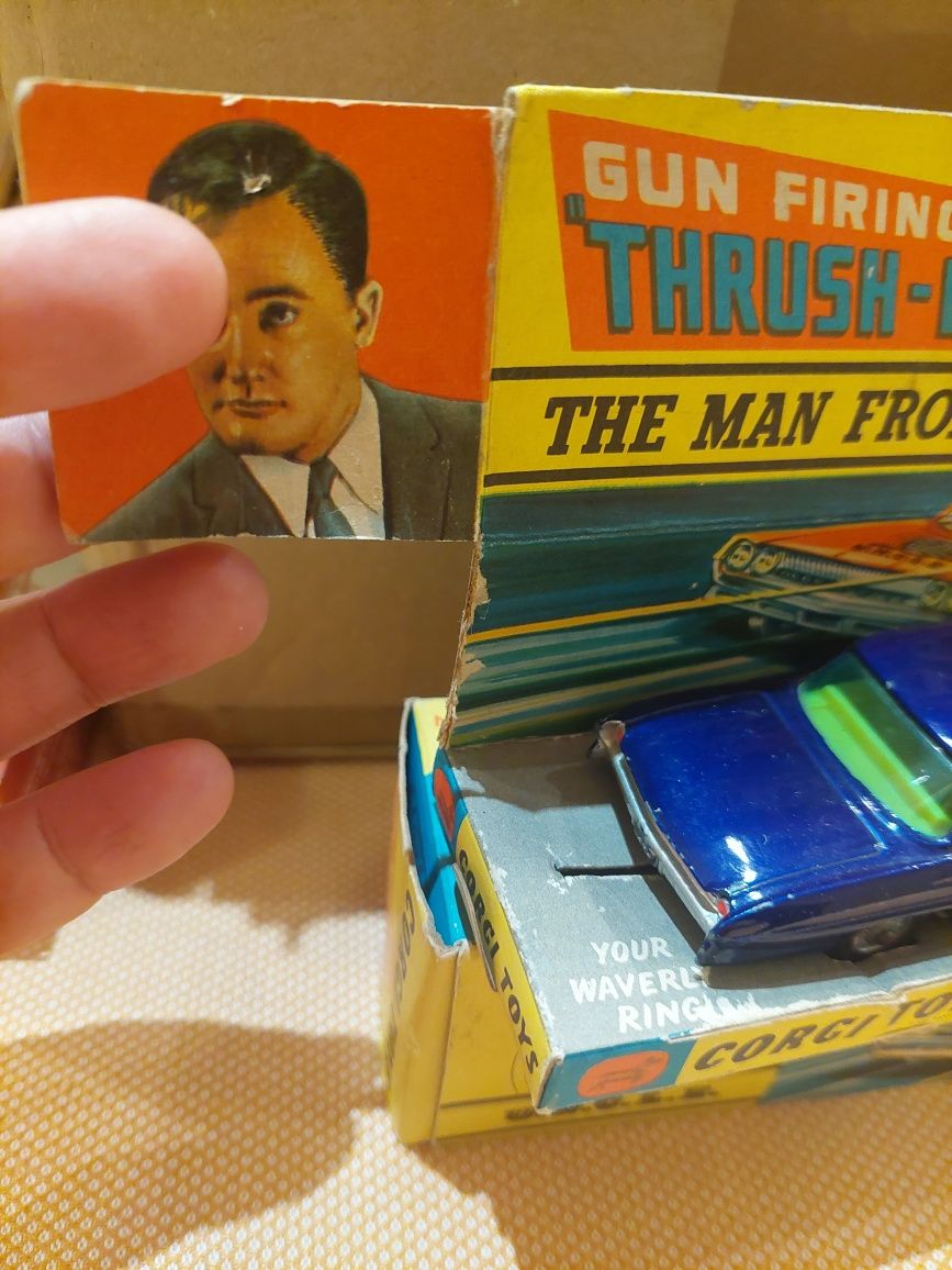 Corgi toys man from the uncle
