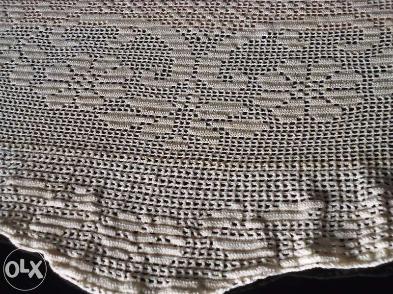 Centro de mesa em renda vintage