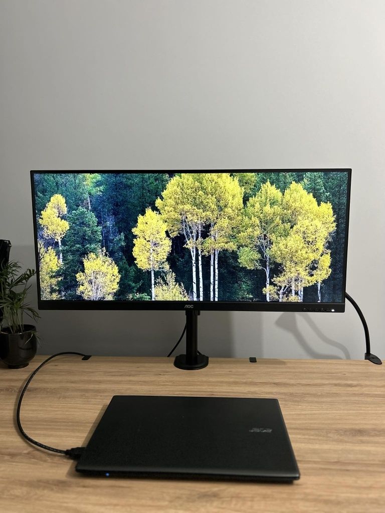 Monitor gamingowy AOC U34G3XM/EU 34" UWQHD VA 144Hz 1ms