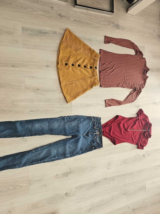 Piękny zestaw rozm xs Bershka Pull&Bear  Amisu