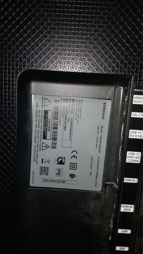Телевізор SAMSUNG 49’’ Як НОВИЙ!!!