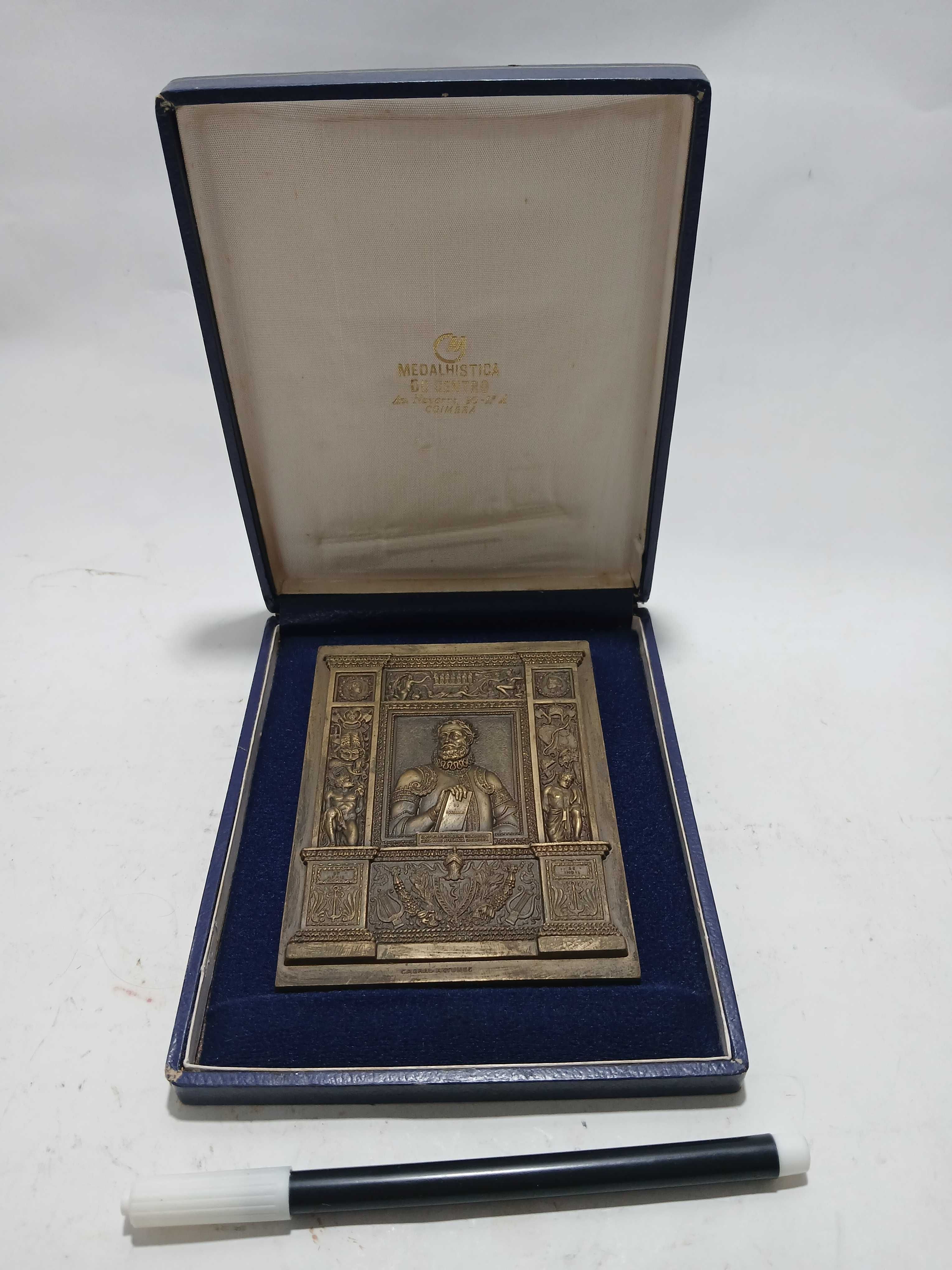 Medalha em Bronze - Luís Vaz de Camões - Centenario da sua morte 1980