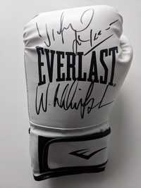 Rękawica bokserska z autografem Wladimir & Witalij Klitschko (Kliczko)