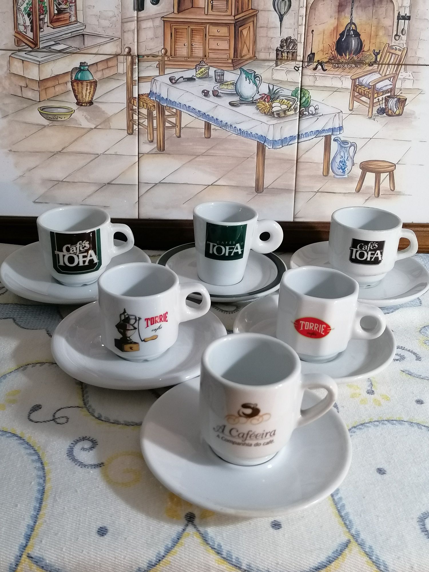 Lote Chávenas cafe Multimarcas 1€Cada