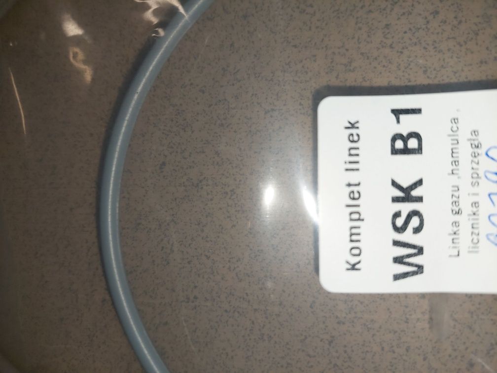 Zestaw naprawczy linki wsk125 m06 b1 dwuramowka garbuska szare