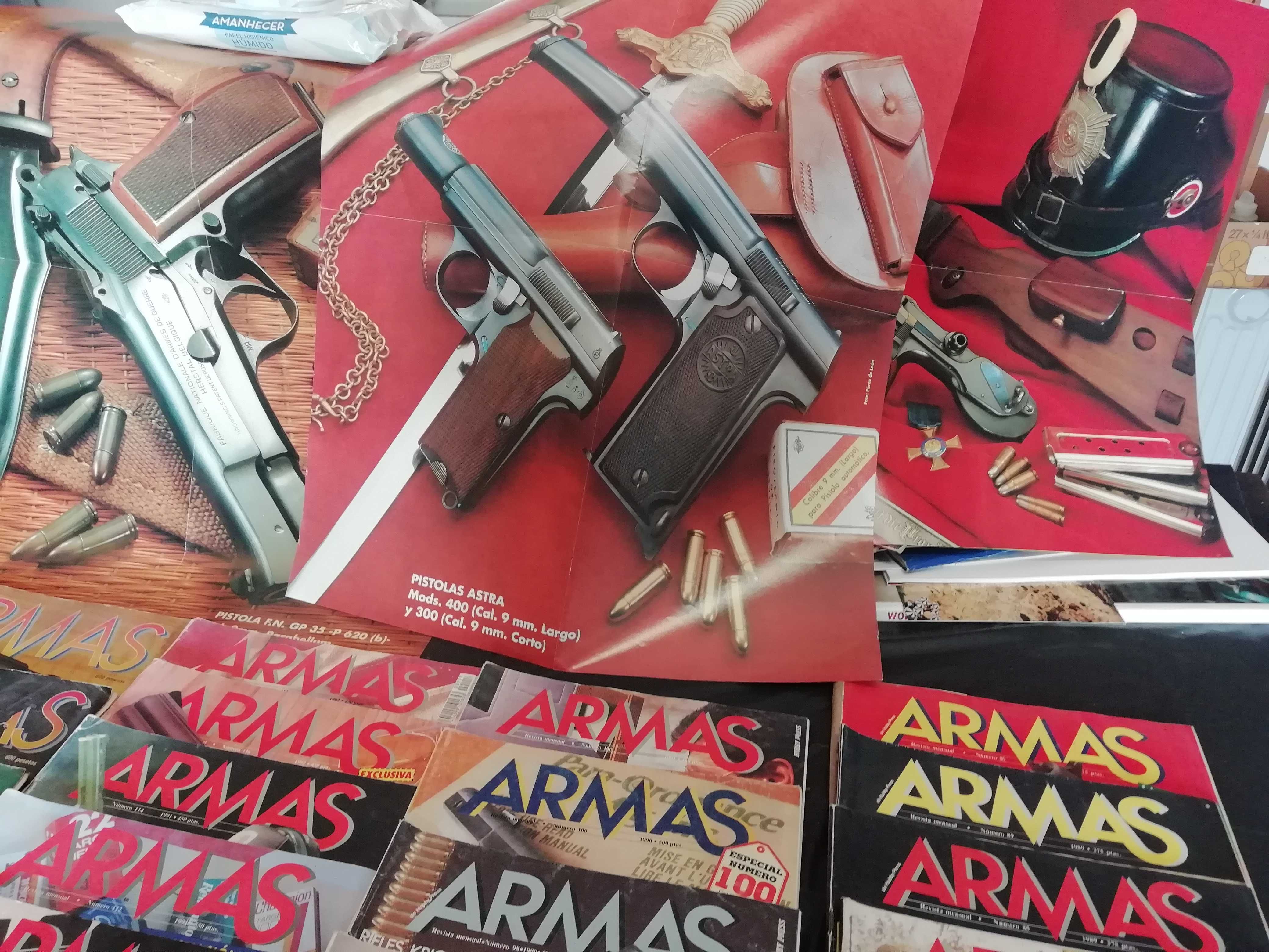 Revistas sobre armas - em português & inglês