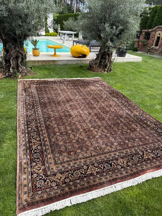 Idealny Dywan Perski Kaszmirowy Indo Bidjar 370x255 galeria 25 tyś