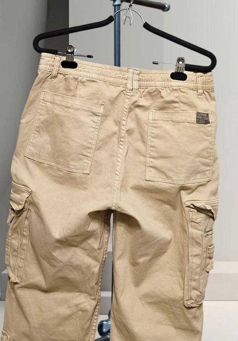 Штаны карго песочного цвета Cropp