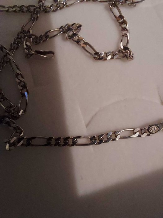 Łańcuszek srebrny - 42 cm