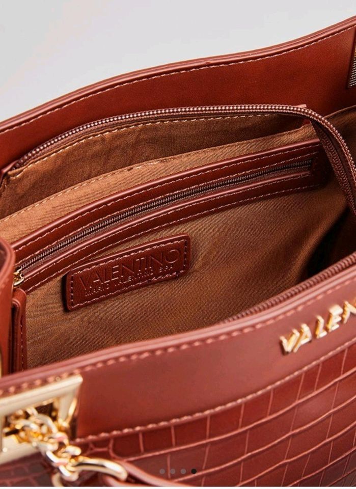 Сумка valentino коричнева