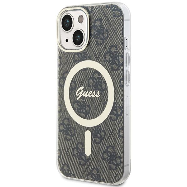 Guess GUHMP15SH4STW iPhone 15 / 14 / 136.1" brązowy/brown hardcase I